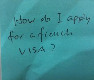 How do I apply for a french visa?
