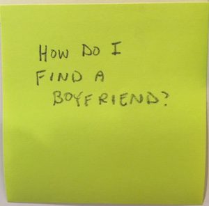 How do I find a boyfriend?