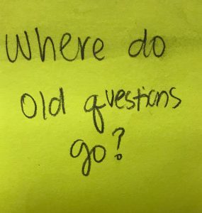 Where do old questions go?