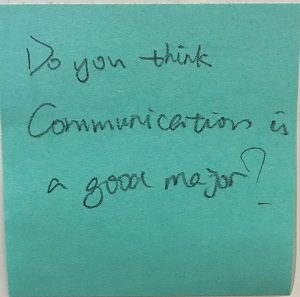 Do you think Communications is a good major?