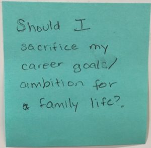 Should I sacrifice my career goals/ambition for a family life?