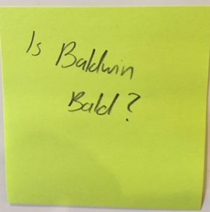 Is Baldwin Bald?