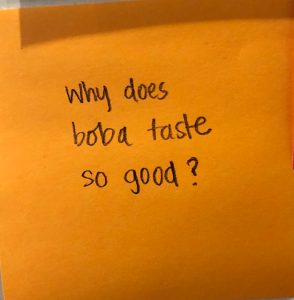 Why does boba taste so good?