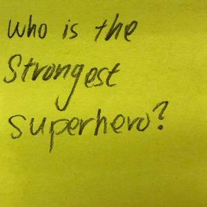 Who is the strongest superhero?