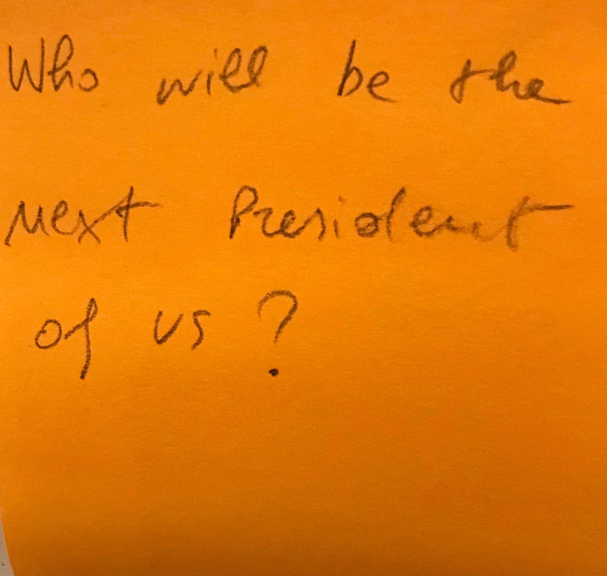 who-will-be-the-next-president-of-us-the-answer-wall