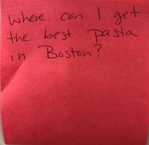 Where can i get the best pasta in Boston?