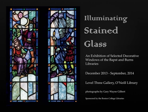 Illuminating Stained Glass exhibit poster