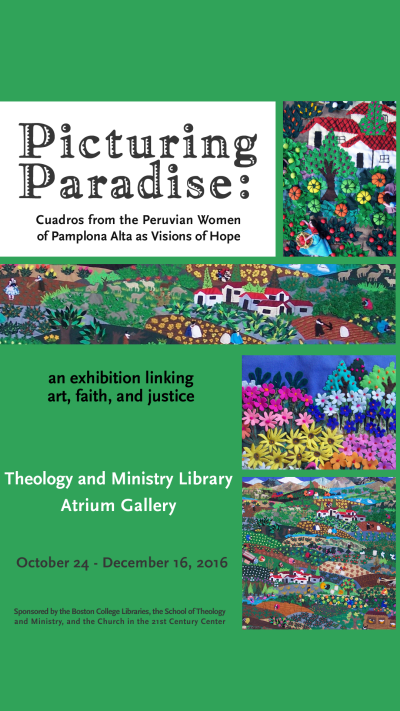 Picturing Paradise exhibit poster