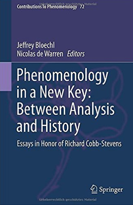 Cover to Phenomenology in a New Key: Between Analysis and History