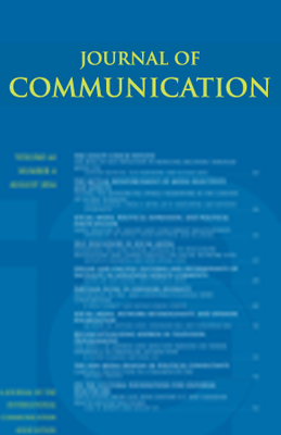 Cover of Volume 64, Issue 4 of the Journal of Communication