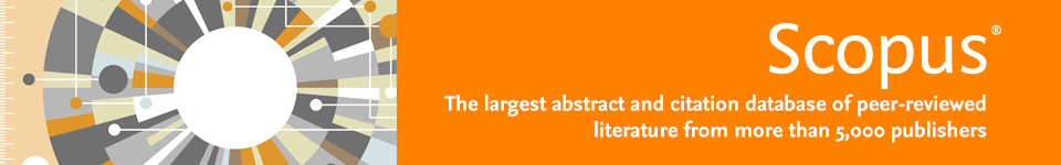 Scopus, the largest abstract and citation database of peer-reviewed literature from more than 5,000 publishers