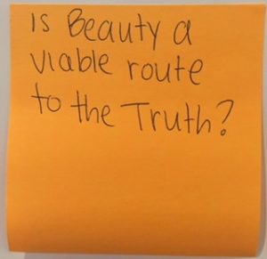 Is Beauty a viable route to the Truth?