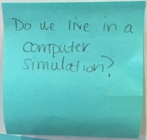 Do we live in a computer simulation?