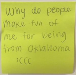 Why do people make fun of me for being from Oklahoma :(((