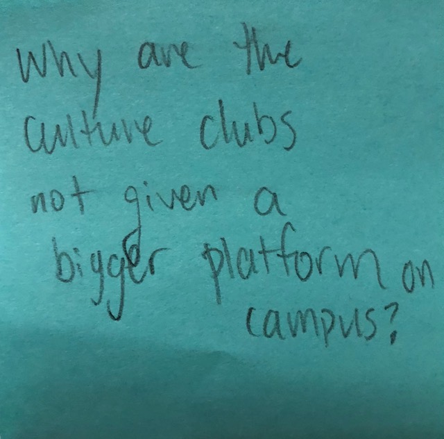 Why are the culture clubs not given a bigger platform on campus? – The ...