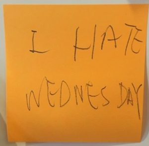 I HATE WEDNESDAY