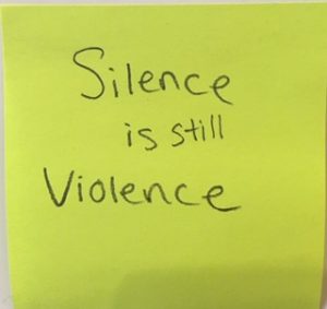 Silence is still Violence