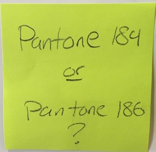 Pantone 184 or Pantone 186?