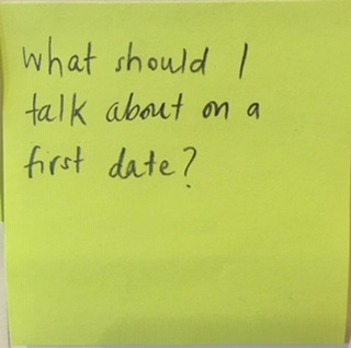 What should I talk about on a first date?