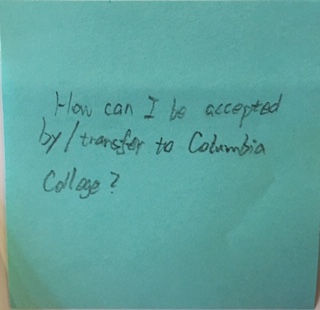 How can I be accepted by/transfer to Columbia College?