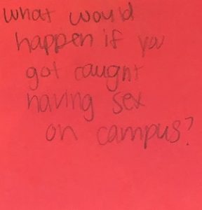 What would happen if you got caught having sex on campus? – The Answer Wall