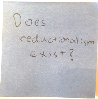 Does reductionism exist?