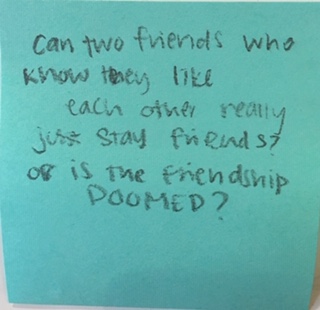 Can two friends who know they like each other really just stay friends? or is the friendship DOOMED?