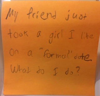 My friend just took a girl I like on a "formal" date. What do I do?