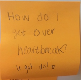 How do I get over heartbreak? [Response: u got dis!