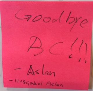 Goodbye BC!!! - Aslan - Hoşçakal Aslan