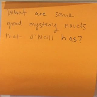 What are some good mystery novels that O'Neill has?