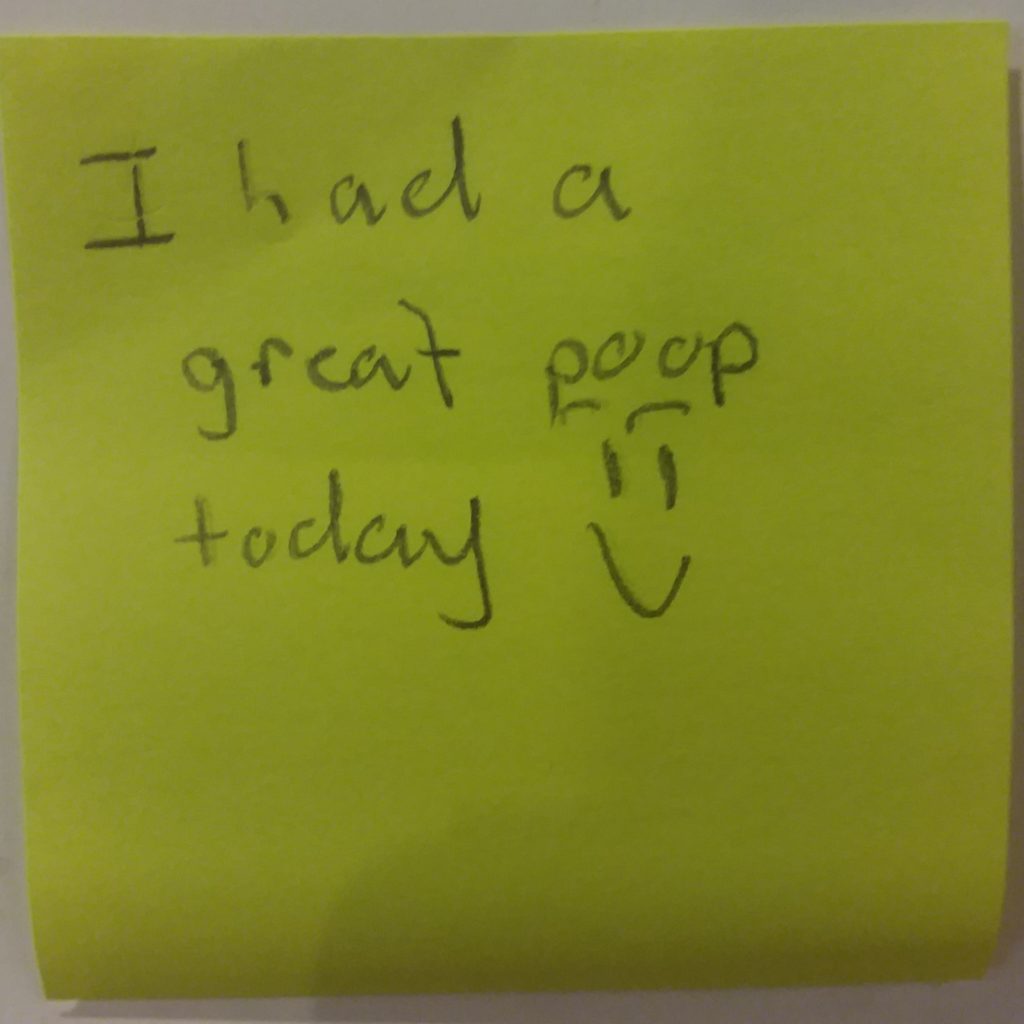 I had a great poop today :)