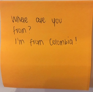 Where are you from? I'm from Colombia!