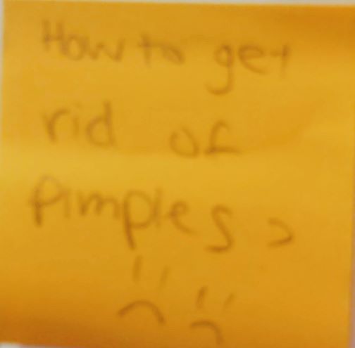 How to get rid of pimples =( =(