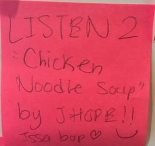 LISTEN 2 "Chicken Noodle Soup" by JHOPE!! Issa bop ❤️🙂