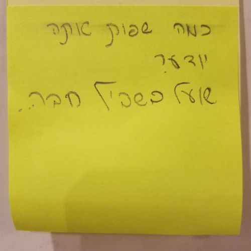 [Hebrew script]