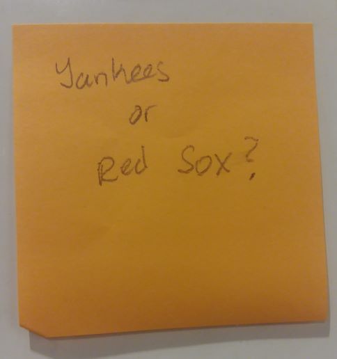 Yankees or Red Sox?