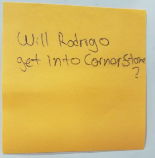 Will Rodrigo get into Cornerstone?