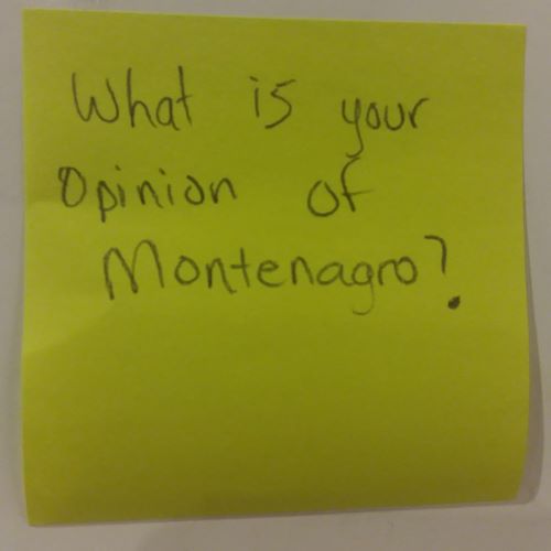What is your opinion of Montenagro?