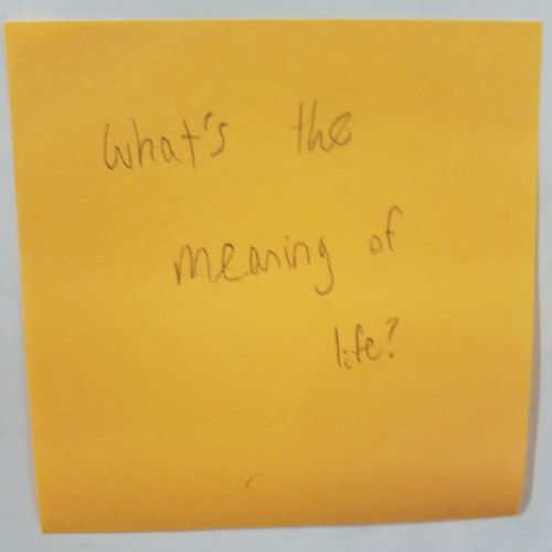 Whats the meaning of life?