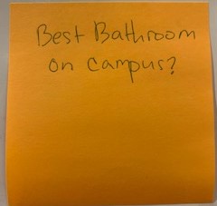 Best bathroom on campus?
