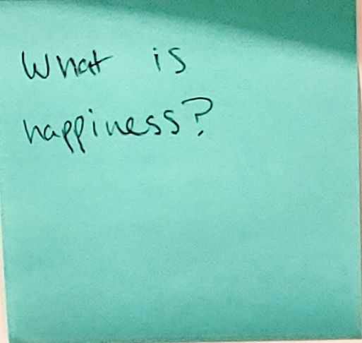 What is happiness?