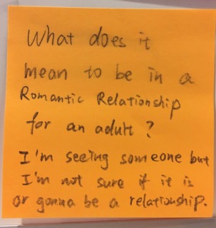 What does it mean to be in a romantic relationship for an adult? I'm seeing someone but I'm not sure if it is or gonna be a relationship.