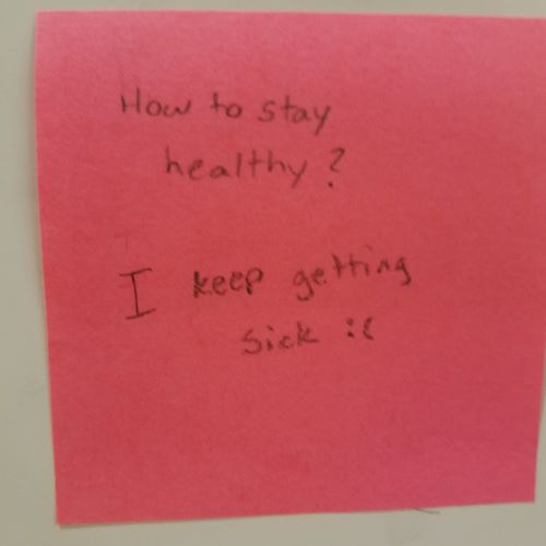 How to stay healthy? I keep getting sick :(