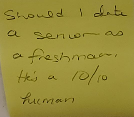 should-i-date-a-senior-as-a-freshman-the-answer-wall