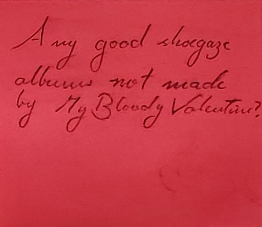 Any good (transcription needed) not made by My Bloody Valentine?