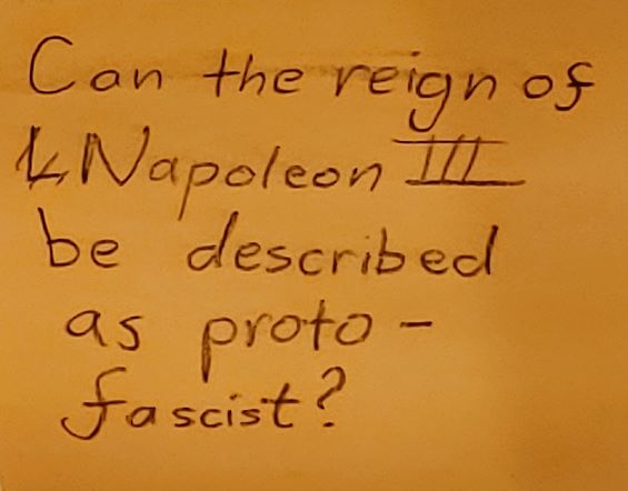 Can the reign of Napoleon III be described as proto-facist?