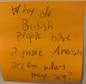 Why do British people have a more American accent when they sing? – The