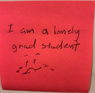 I am a lonely graduate student :'(