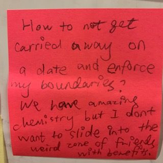 How to not get carried away on a date and enforce my boundaries? We have amazing chemistry but I don't want to slide into the weird zone of friends with benefits.